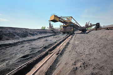 Image showing Bucket wheel excavator