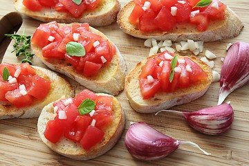 Image showing Bruschetta