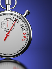 Image showing Time for SEO. Business Concept.