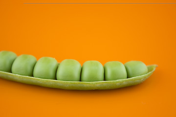 Image showing fresh pea