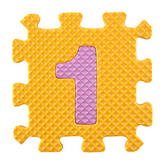 Image showing Alphabet puzzle 