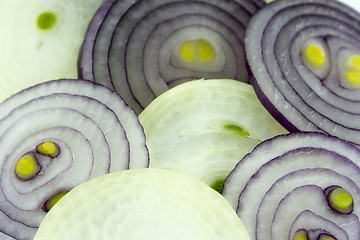 Image showing sliced onion