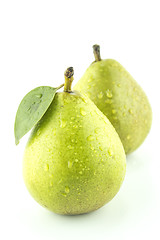 Image showing Fresh Green Pears