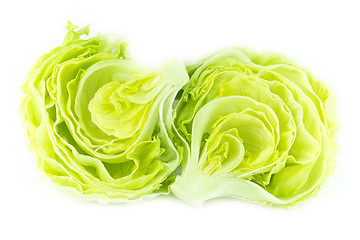 Image showing Green Iceberg lettuce
