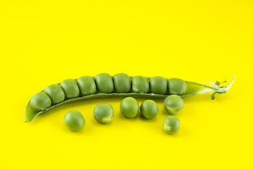 Image showing fresh pea