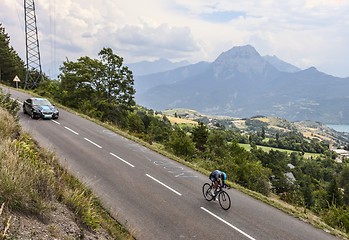 Image showing The Cyclist Peter Kennaugh