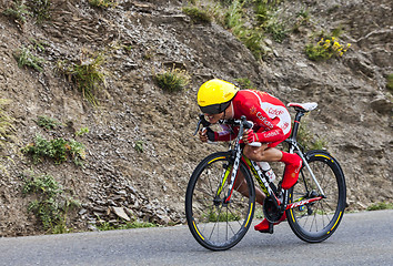 Image showing The Cyclist Jerome Coppel