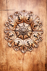 Image showing wooden rose