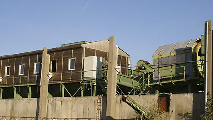 Image showing old waste sorting