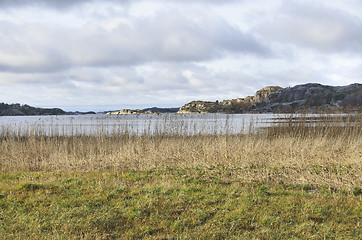 Image showing  View of the trail fjord