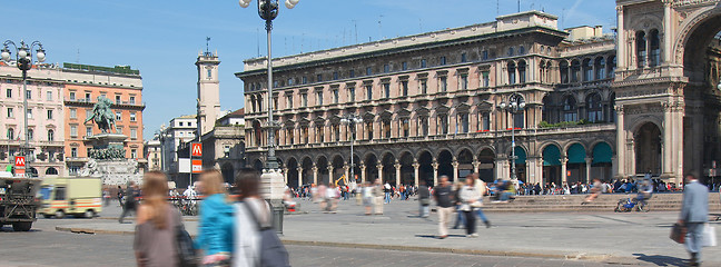 Image showing Piazza Duomo, Milan