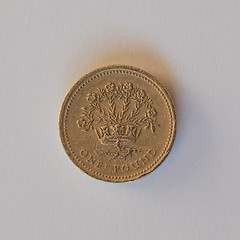 Image showing British pound coin