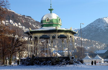 Image showing Music Pavilion in Bergen