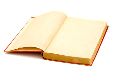 Image showing Blank pages of a old book

