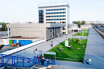 Image showing railway station in Tyumen. Russia