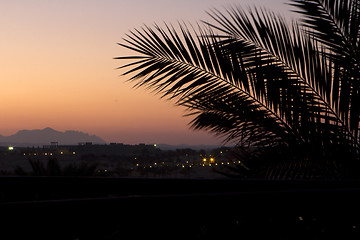 Image showing marsa alam in egypt sunset