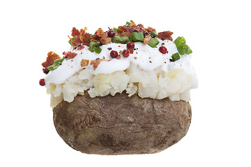 Image showing Stuffed Potato