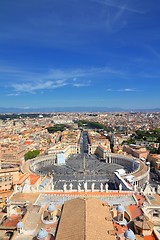 Image showing Vatican and Rome