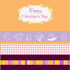 Image showing vintage valentine's day card