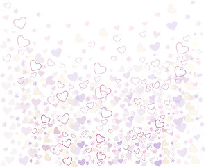 Image showing love colorful seamless patterns