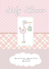 Image showing baby shower card