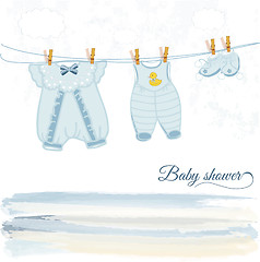 Image showing baby shower card