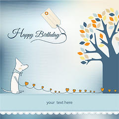 Image showing birthday invitation