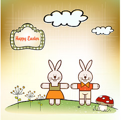 Image showing Easter greetings card