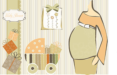 Image showing baby shower invitation