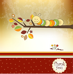 Image showing Thank you greeting card