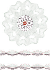 Image showing rosette, border