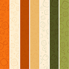 Image showing vintage seamless strips background