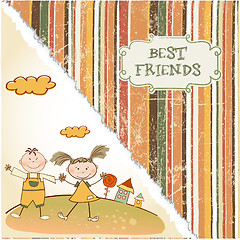 Image showing best friends