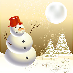 Image showing Snowman