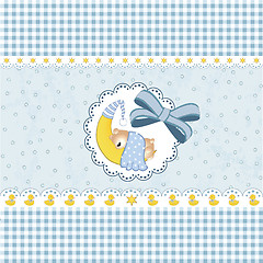 Image showing baby shower card