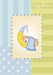 Image showing baby shower card