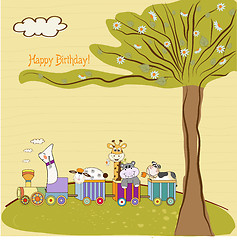 Image showing happy birthday background