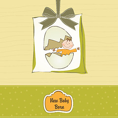 Image showing baby shower card