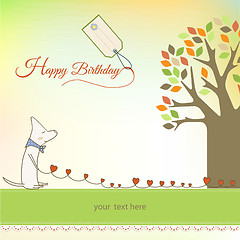 Image showing birthday invitation