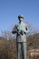 Image showing Statue of Norwegian king