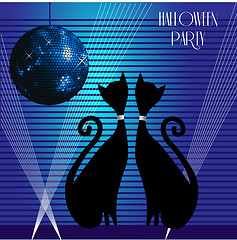 Image showing cats party