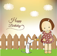 Image showing birthday greeting card