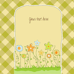 Image showing Cute floral background