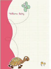 Image showing baby shower and announcement card