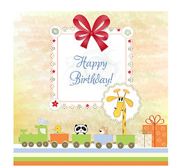 Image showing birthday invitation