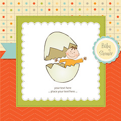 Image showing baby shower card