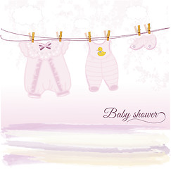 Image showing baby shower card