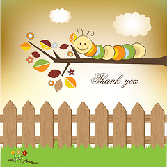 Image showing thank you card