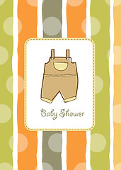 Image showing baby shower announcement