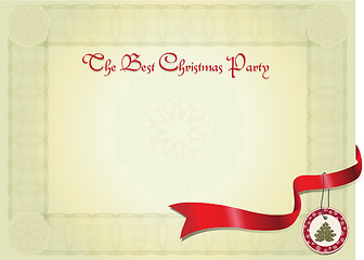 Image showing Christmas party Certificate